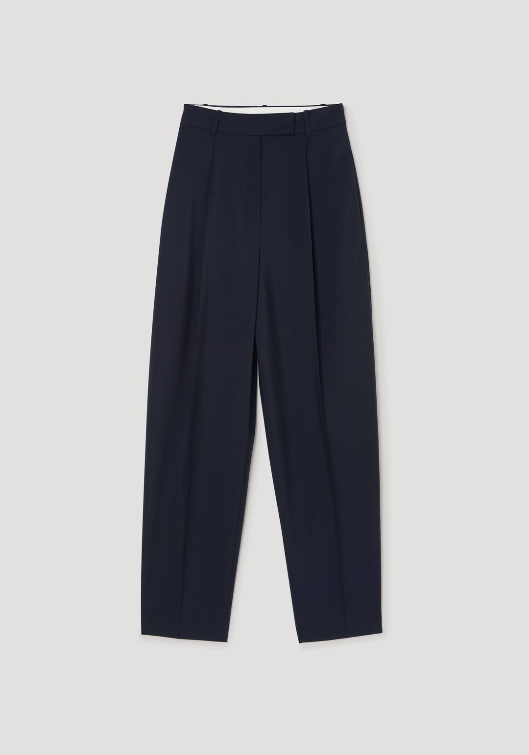 Daria - Single pleat tapered trousers | navy #5