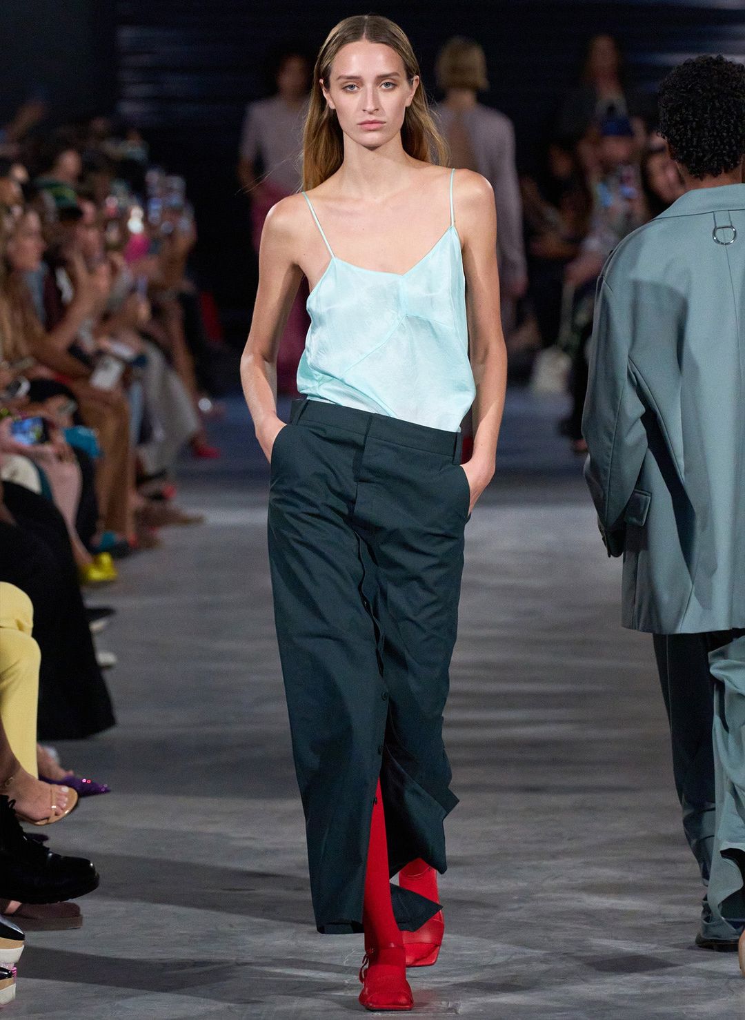 Arun Suiting Back Wrap Maxi Skirt #2