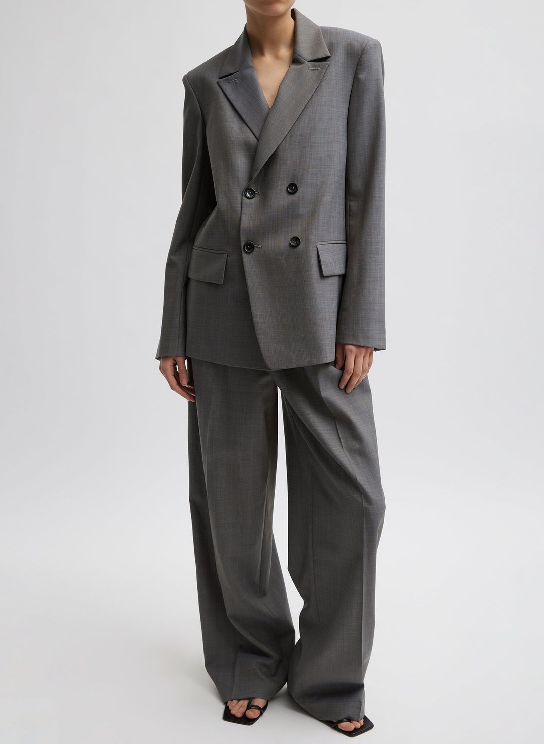 Grant Suiting Double Breasted Blazer #11