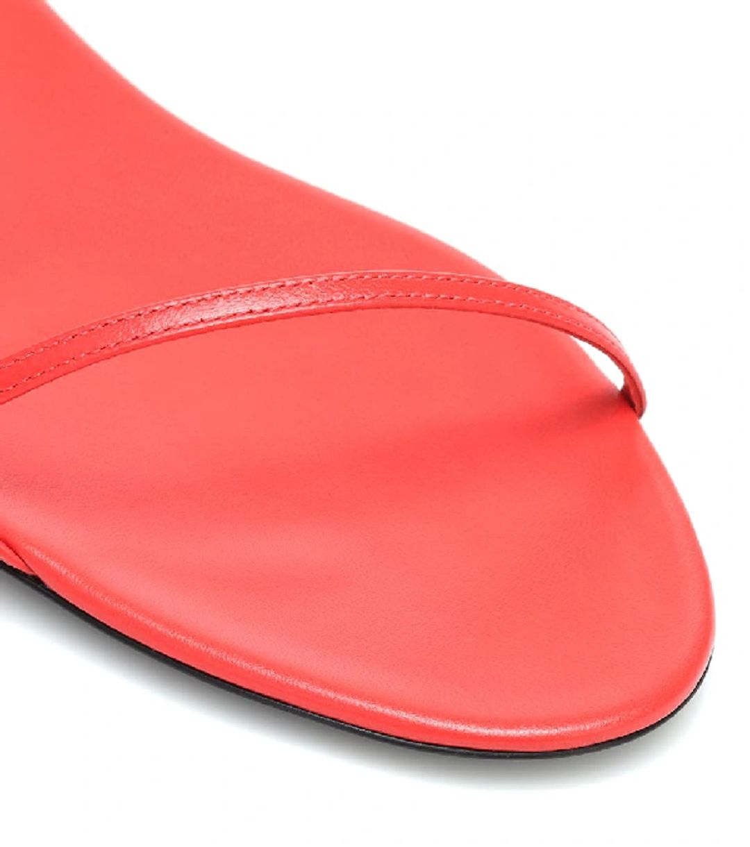 Bare Strappy Sandals In Red #7