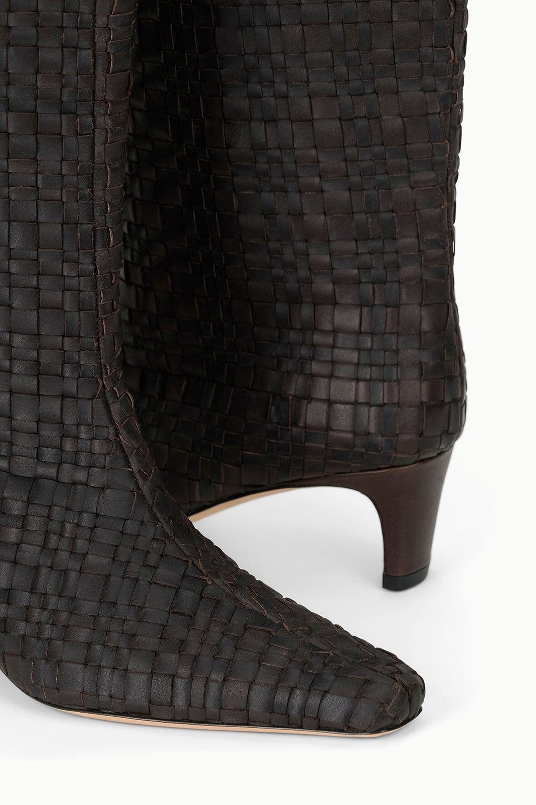 WALLY BOOT | ESPRESSO WOVEN LEATHER #6