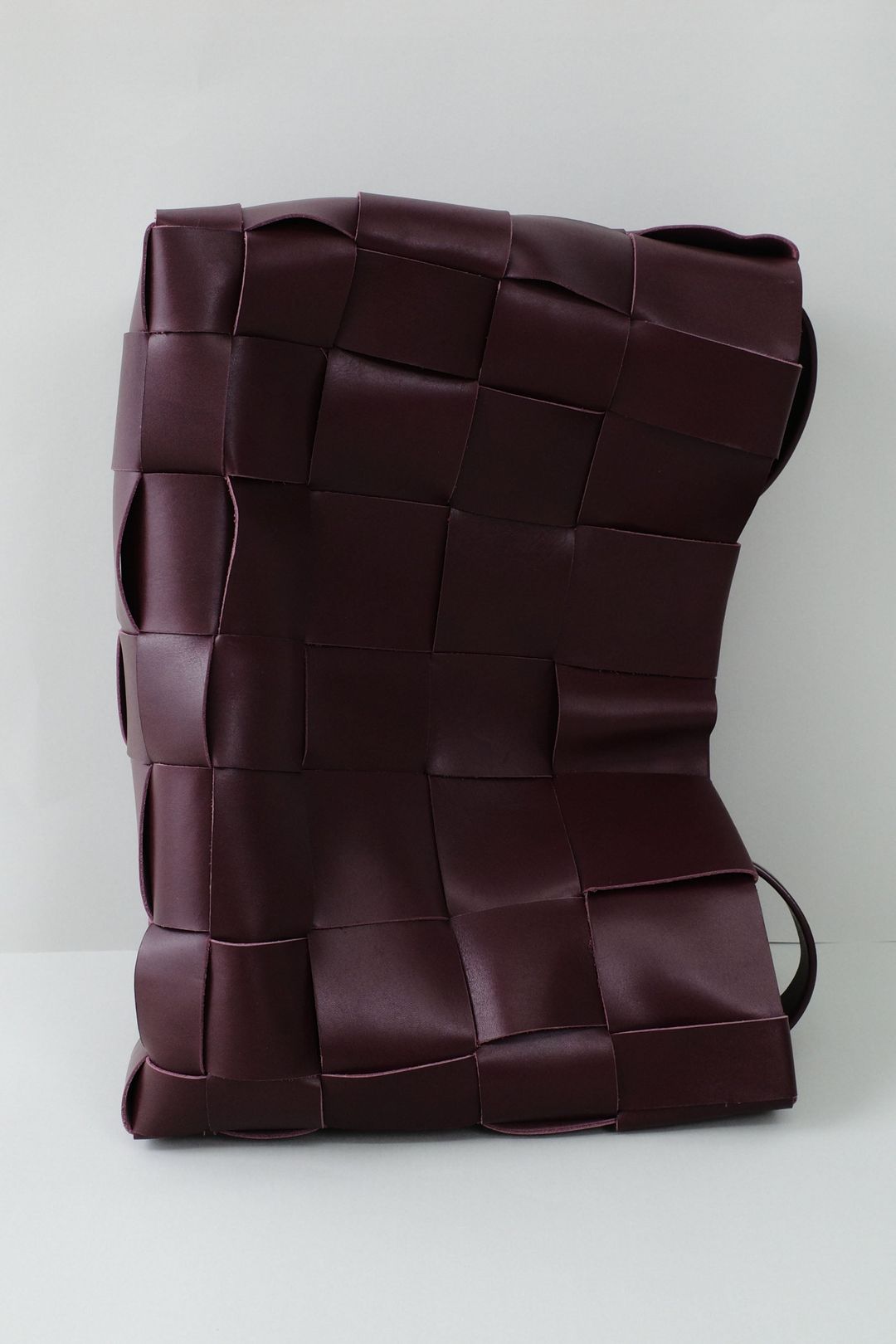 Woven Large Tote - Plum #6
