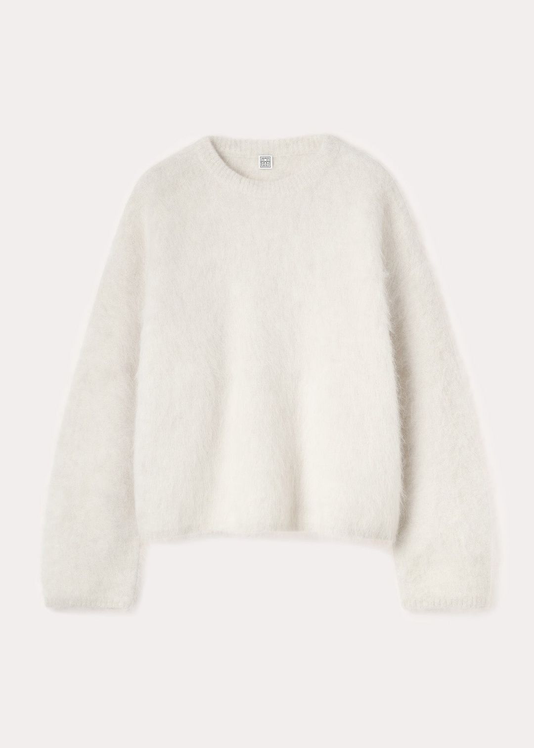 Boxy alpaca knit macadamia #3