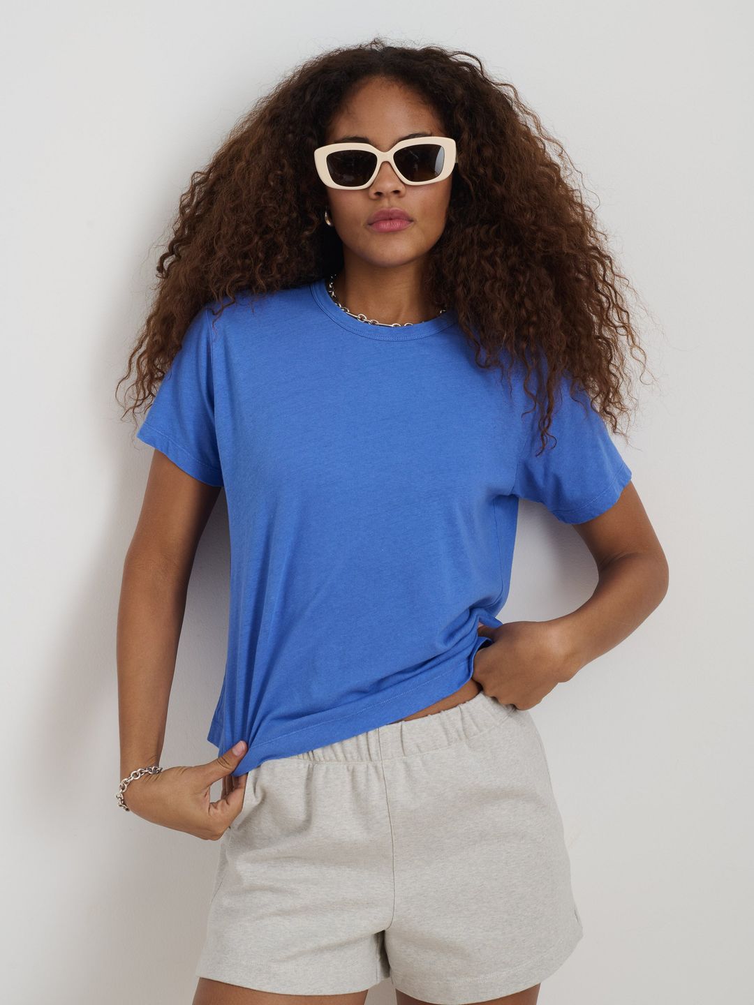 Garcon Tee In Linen Cotton #6