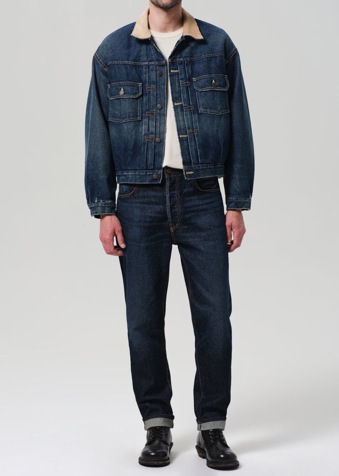 Hopper Denim Jacket in Corbin #6