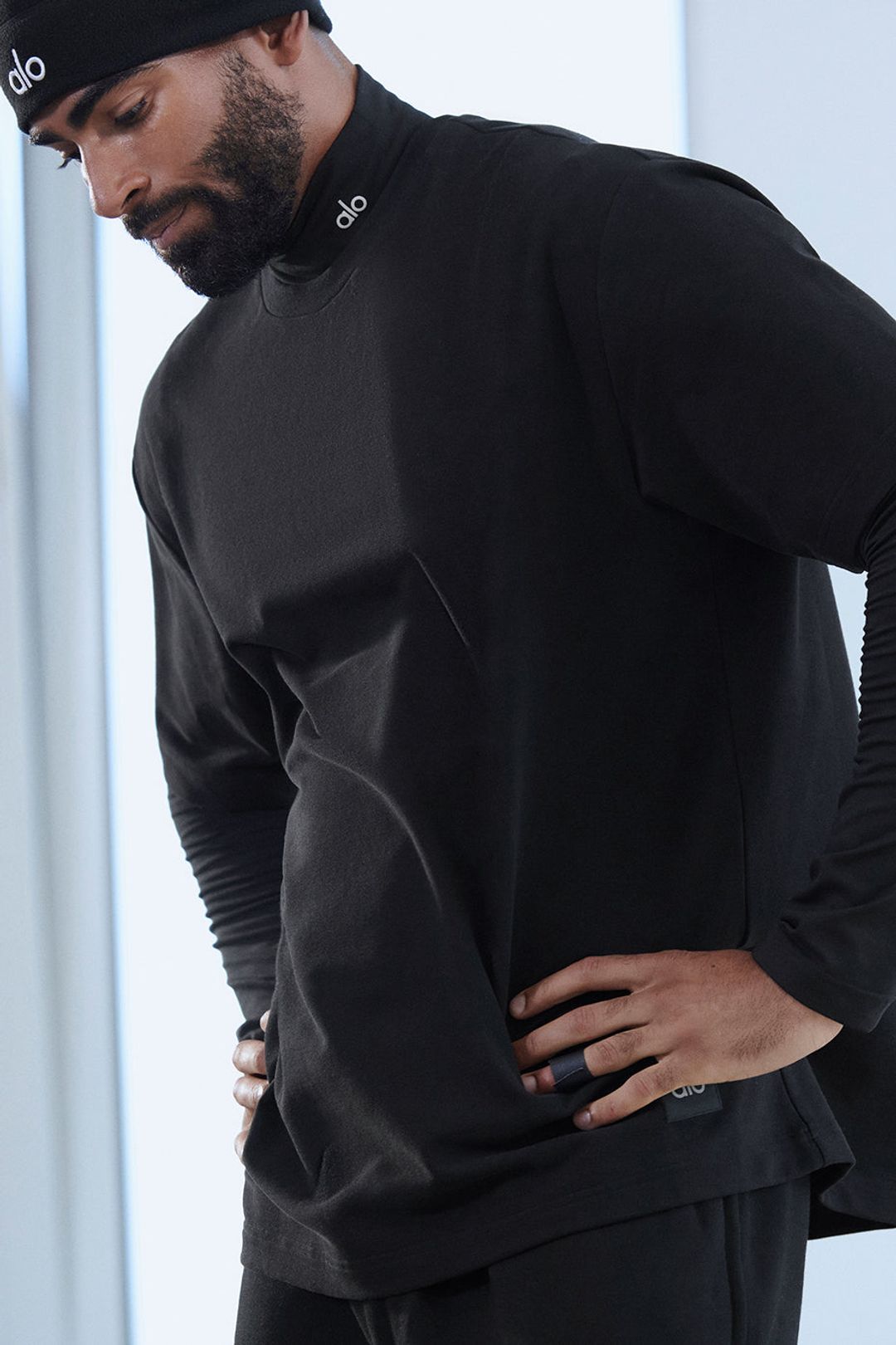 Conquer Reform Mock Neck Long Sleeve - Black #5