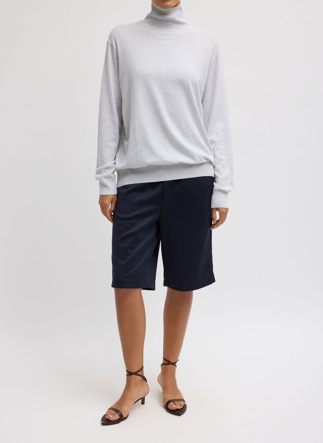 Super Fine Gauge Perfect Men's Turtleneck Pullover #4