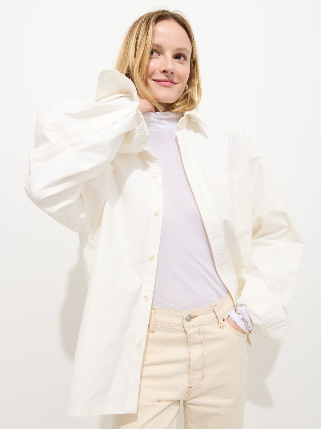 Tissue Turtleneck In Cotton #6