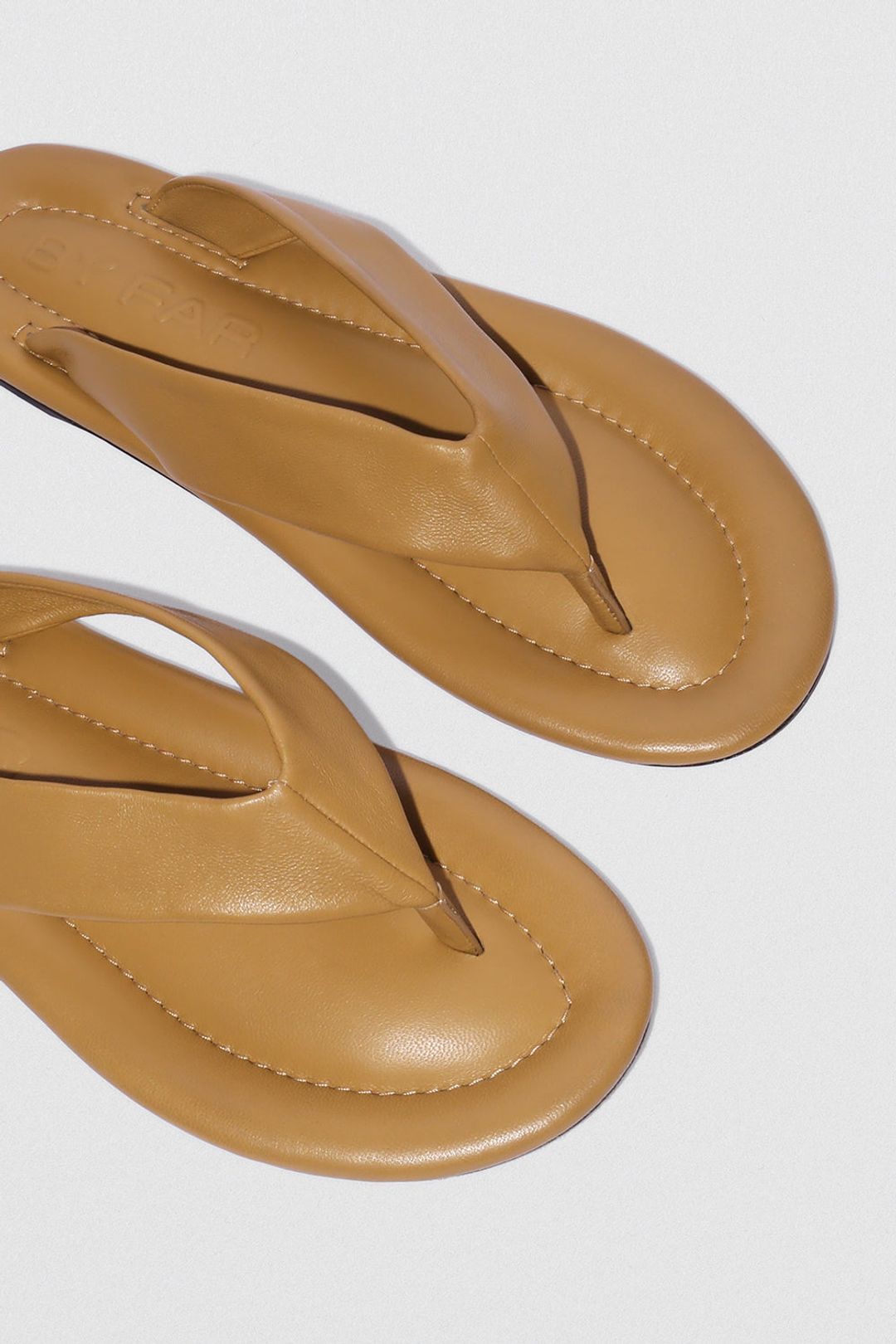 Dasha Cumin Lamb Nappa Leather Flip-Flop Sandal #3