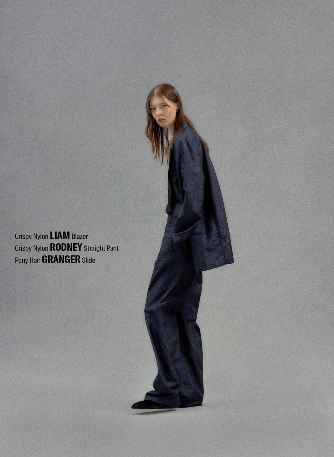 Crispy Nylon Liam Blazer