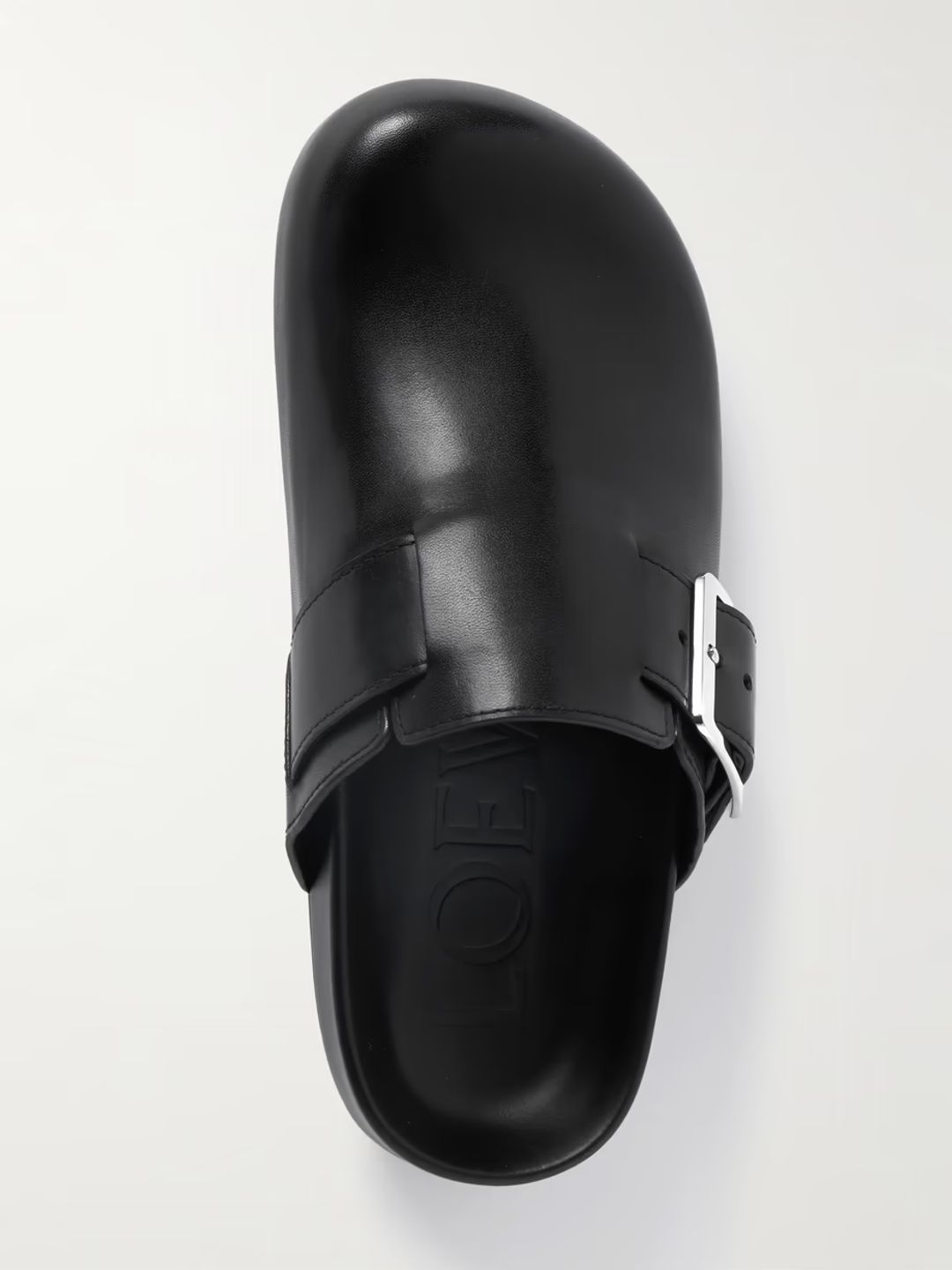 Embellished leather mules #5