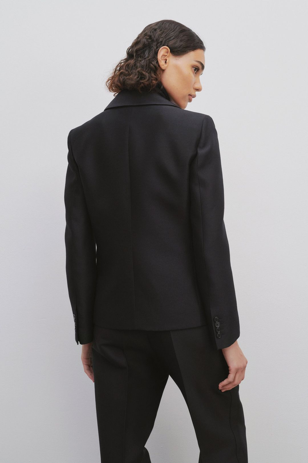 Dru Jacket in Wool and Silk #5