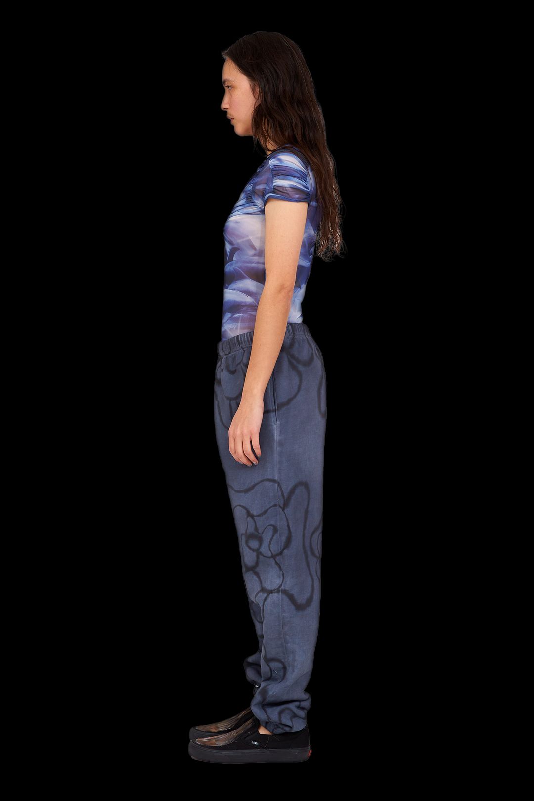 BLACK ROSES SWEATPANT #4