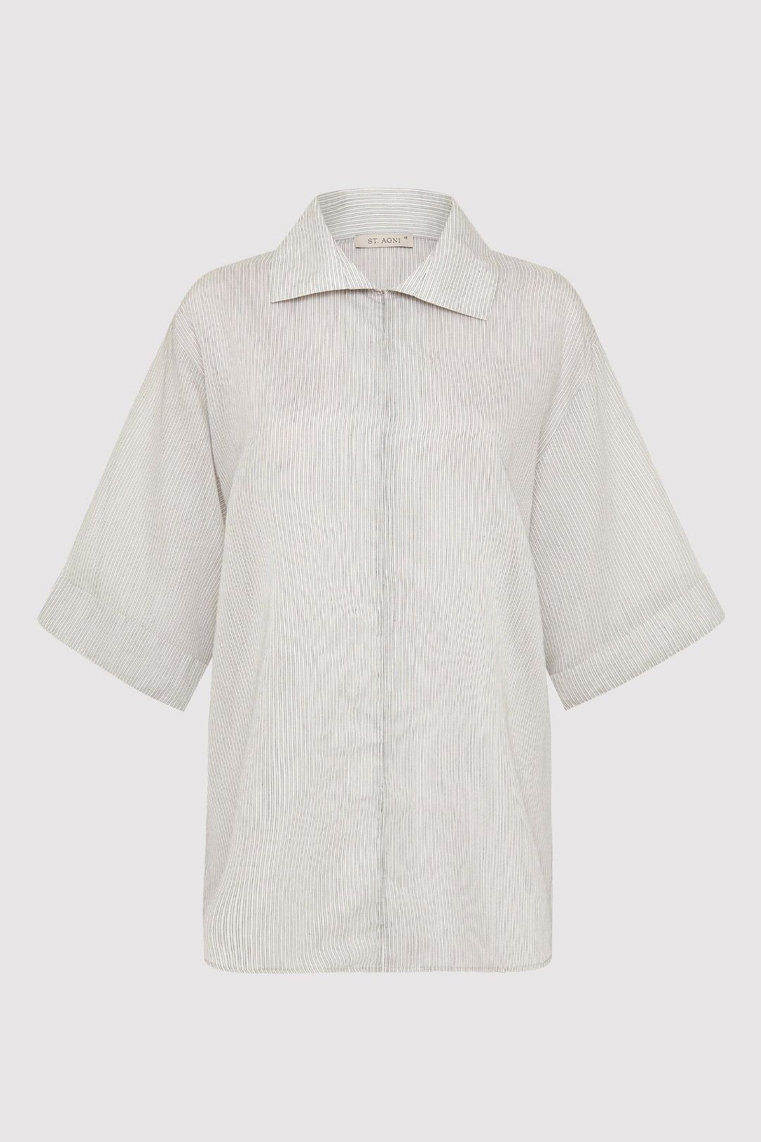 Oversized Shirt - Sheer Stripe #5