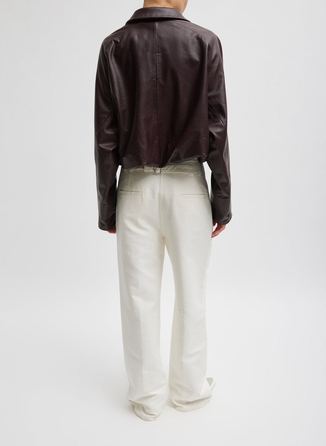 Distressed Garment Dyed Cotton Dobby Barry Jean #3