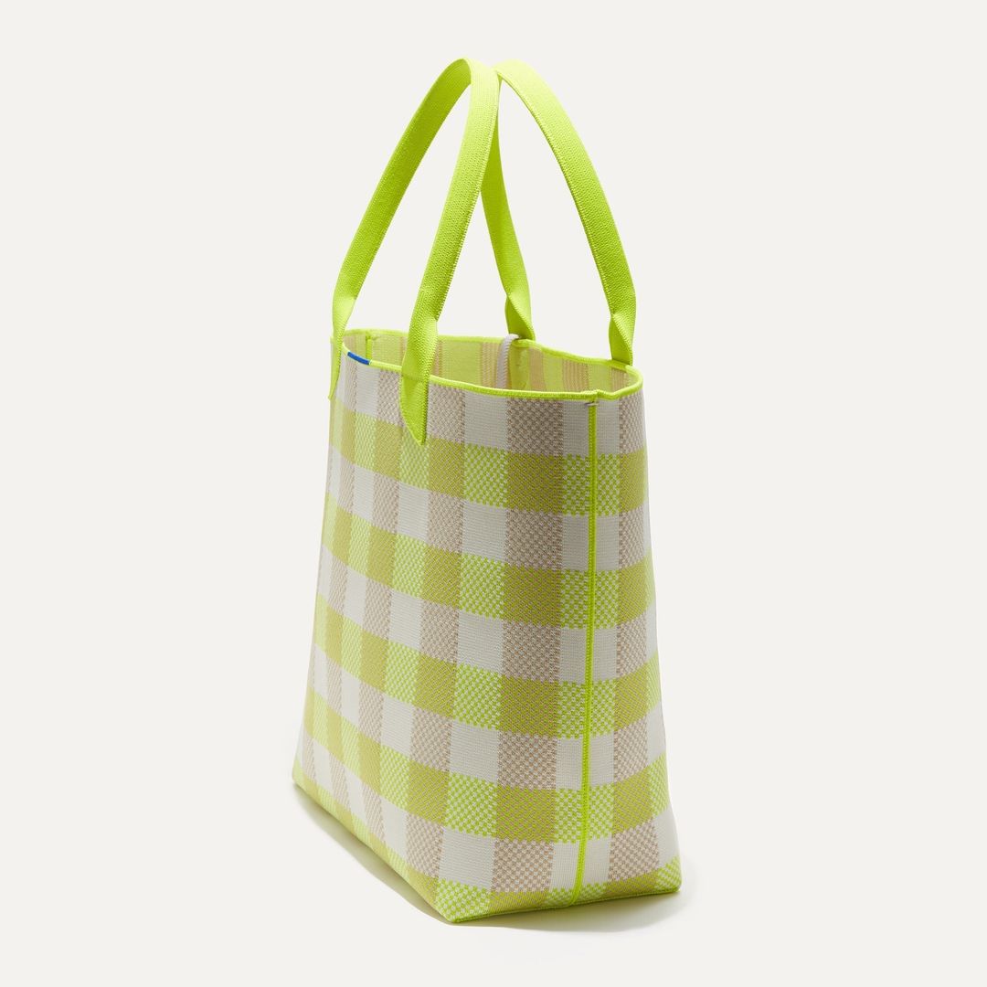 The Lightweight Tote - Citrus Gingham #4
