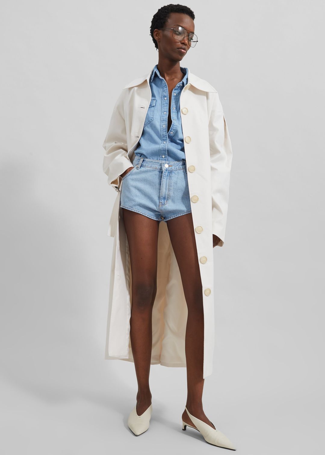 Callyn Trench Coat - Light Beige #5