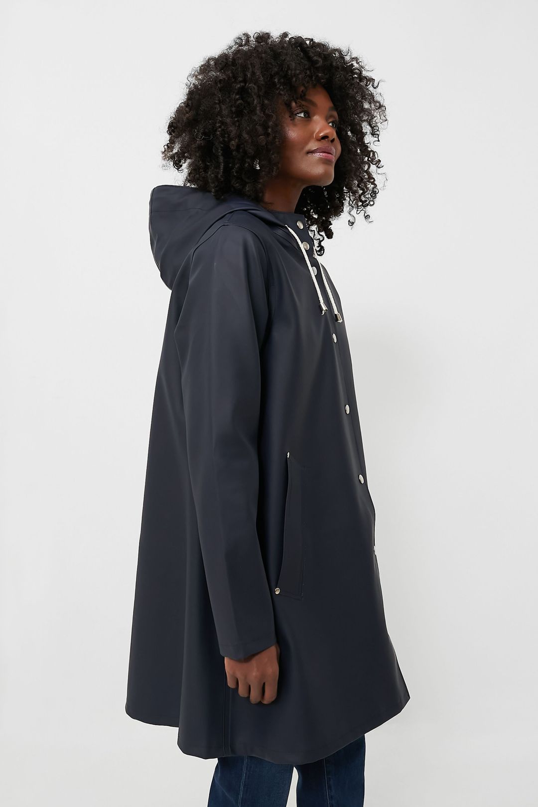 Navy Mosebacke Raincoat #3