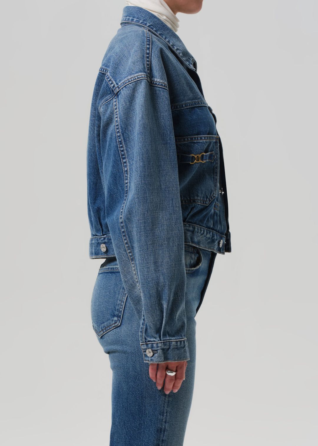 Alma Jacket With Horsebit in Sweetzer #3