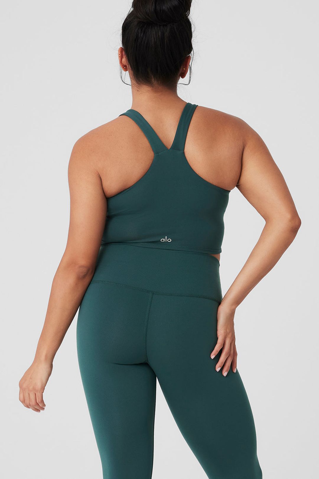 Airbrush Real Bra Tank - Midnight Green #6