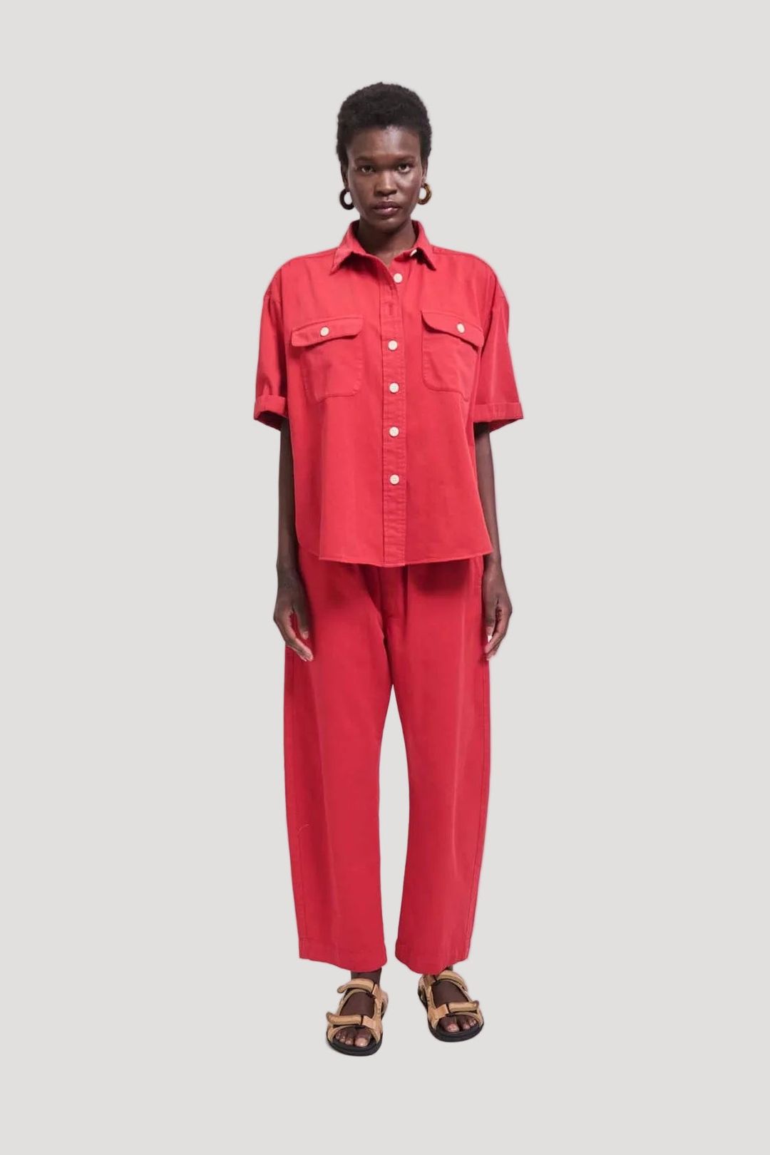 The Scout Shirt in Red #4