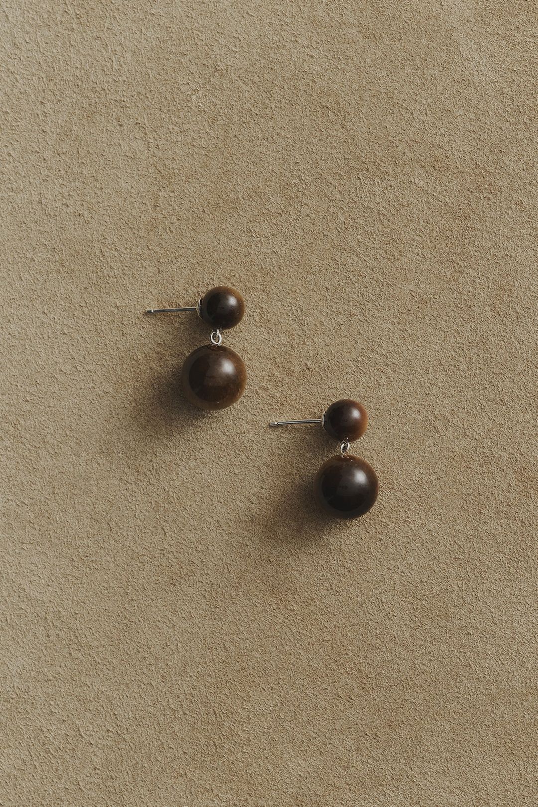 EVERYDAY BOULE EARRINGS IN TIGER'S EYE