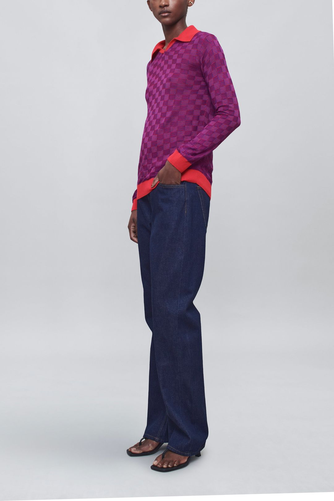 Caleb Polo in Slinky Gingham #3