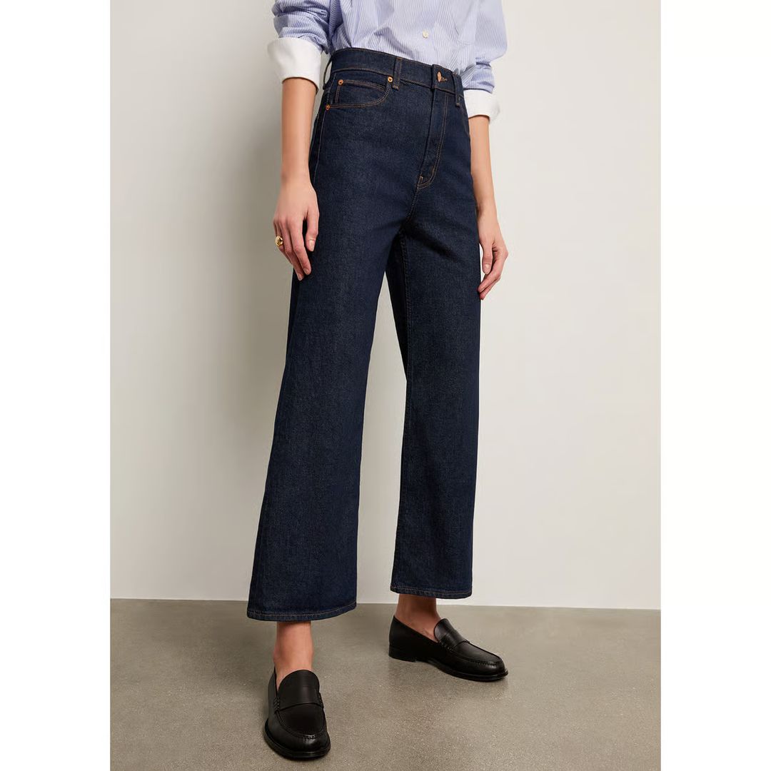 Jamie Haller The Wide A Leg in Raw Rinse #3