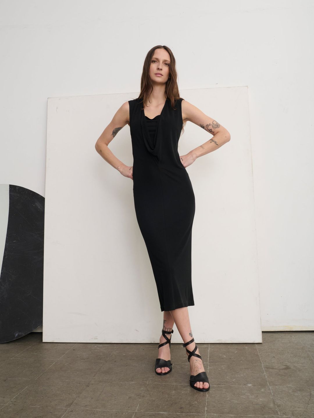 Cowl Dress #5
