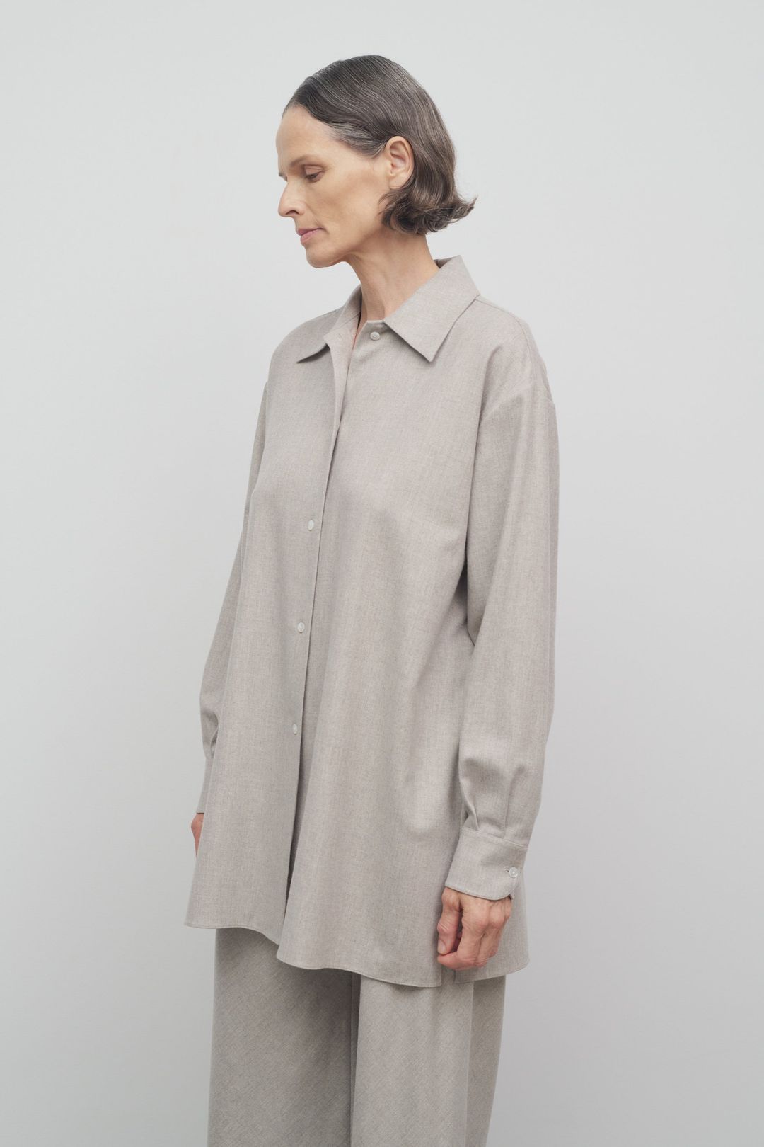 Komako Shirt in Wool and Cashmere #3