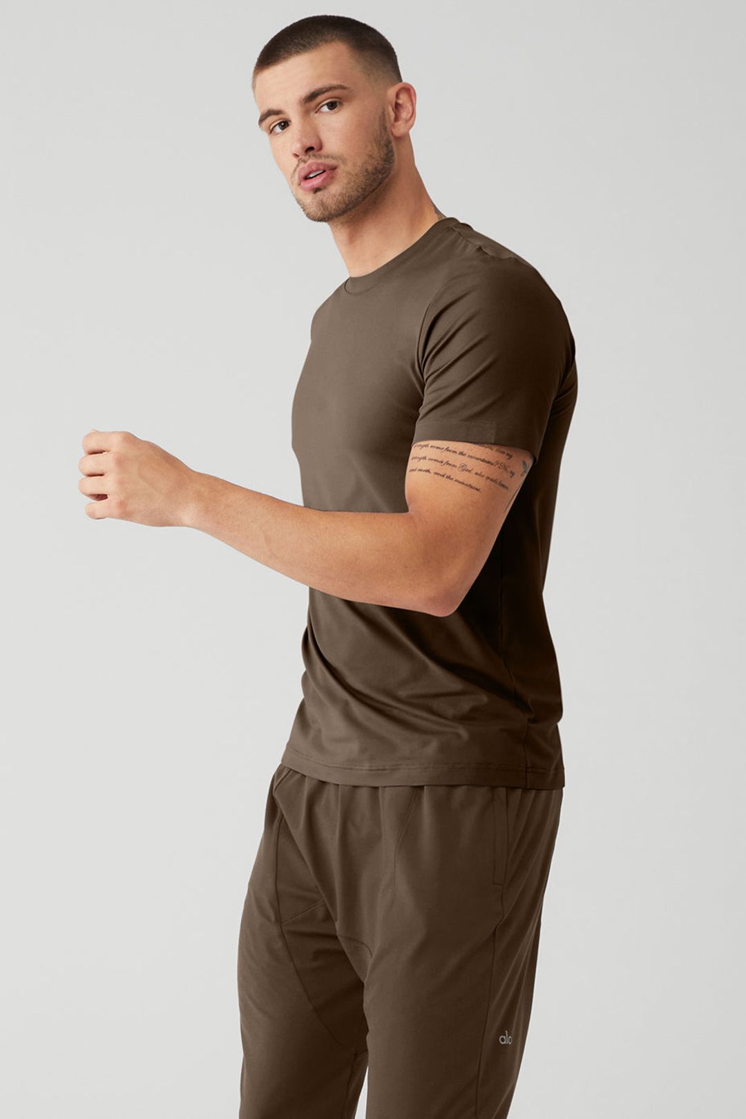Conquer Reform Crewneck Short Sleeve - Espresso #3