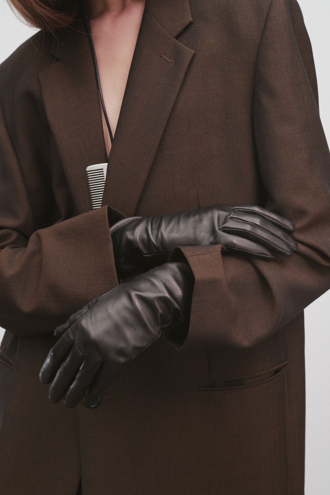 Chevalier Coat in Virgin Wool and Mohair #4