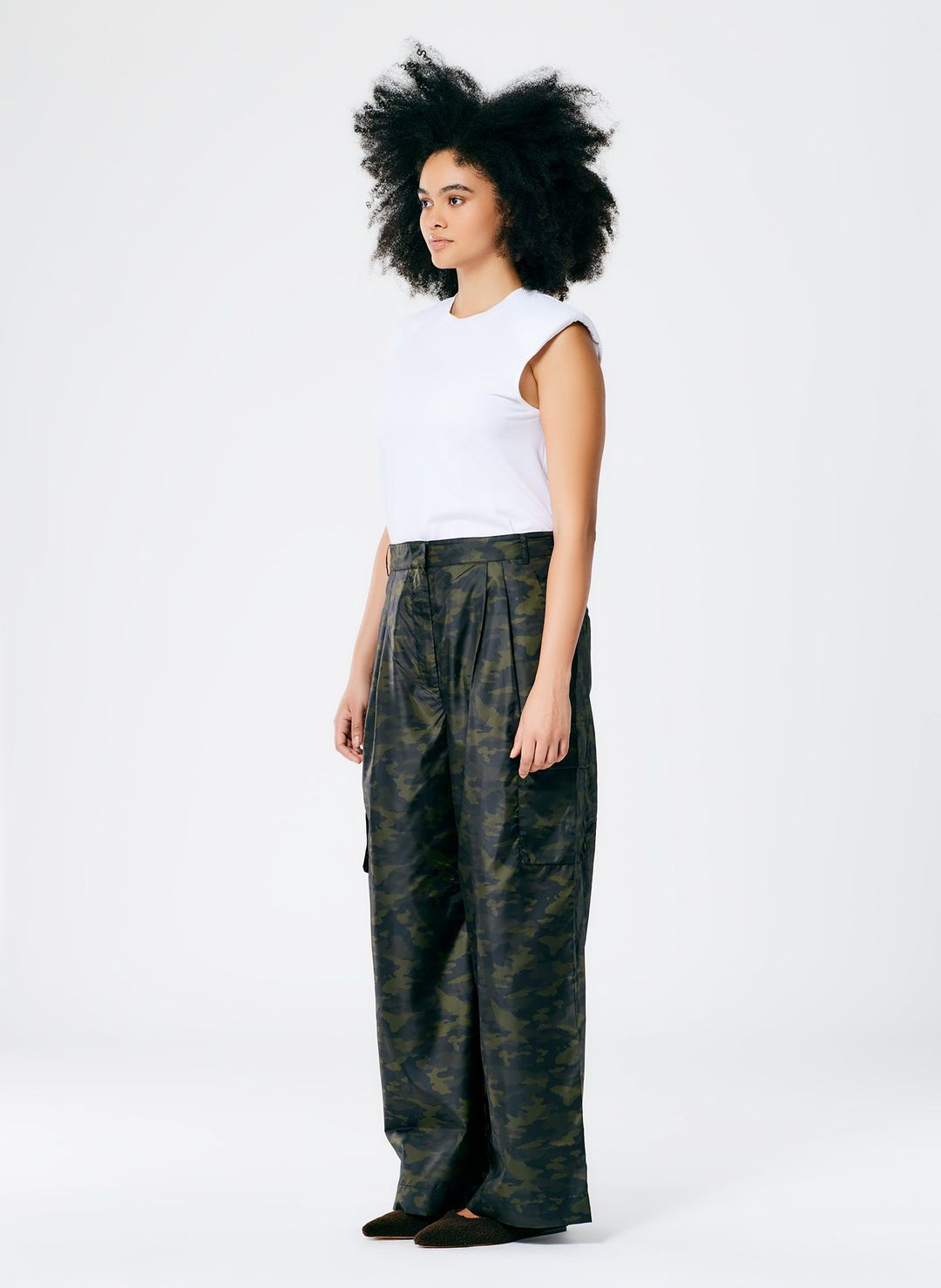 Tech Camouflage Cargo Stella Pant #3