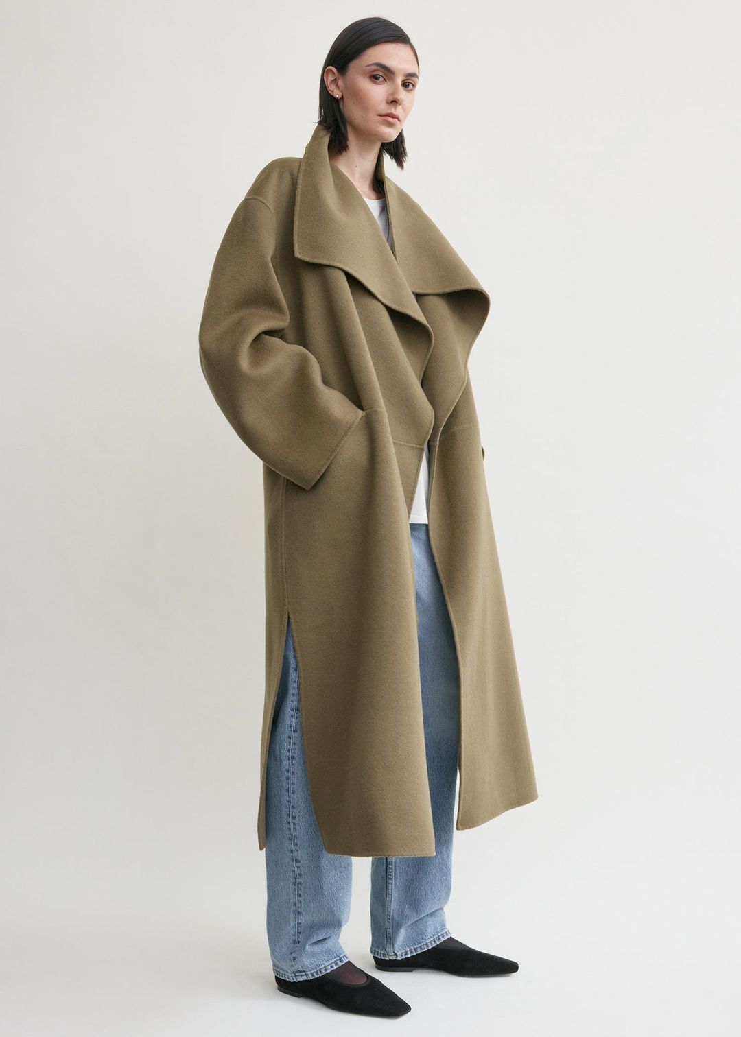Signature doublé coat hazel #3