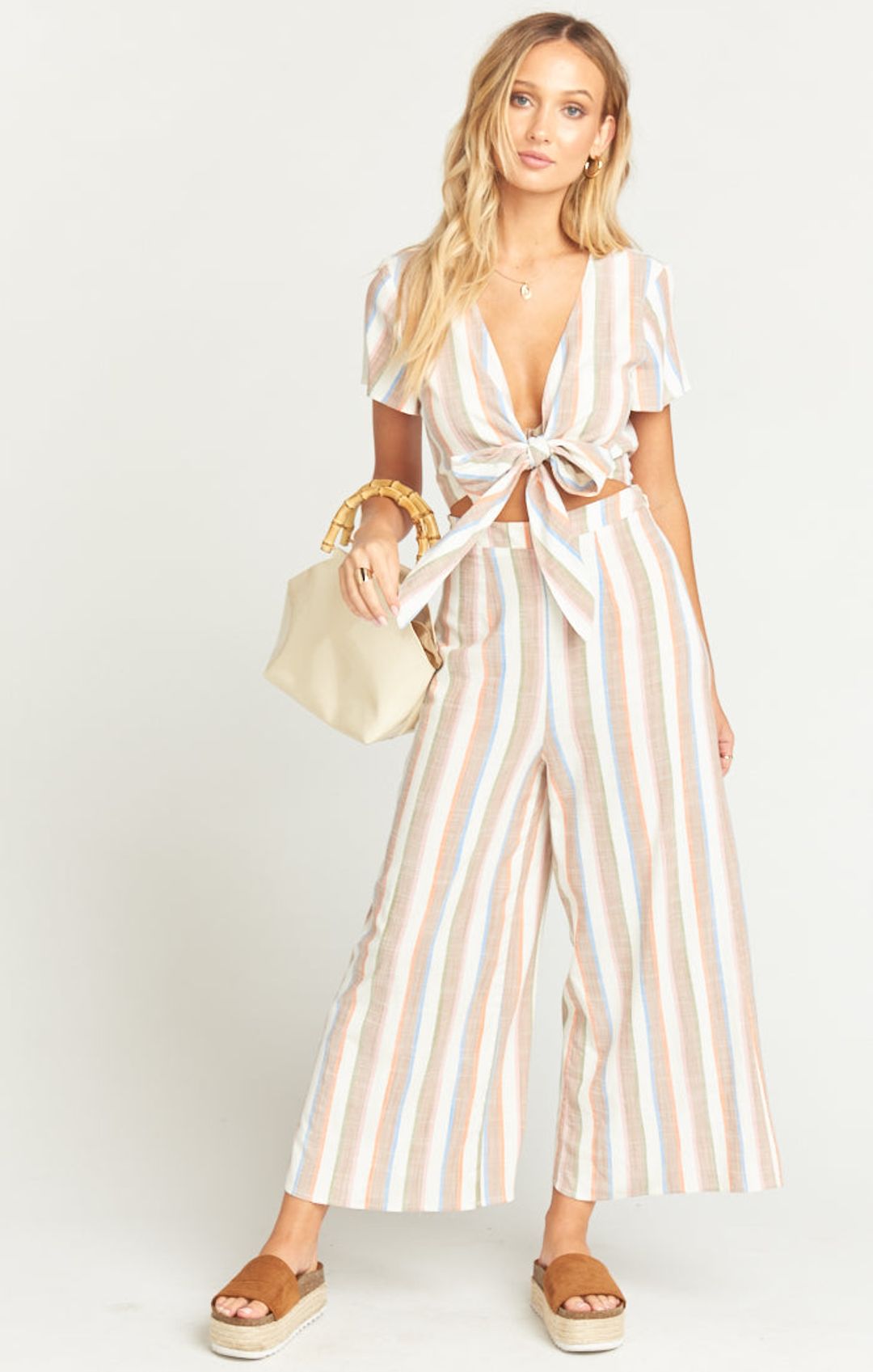 Val Jumpsuit ~ Shorebert Stripe #5