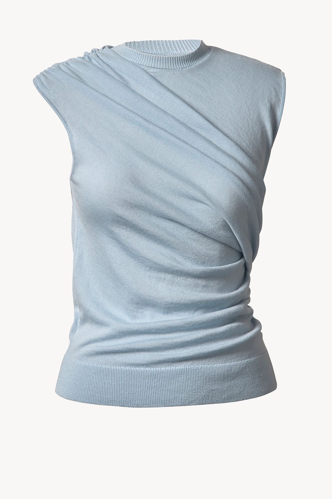 Vita Knitted Top Soft Blue