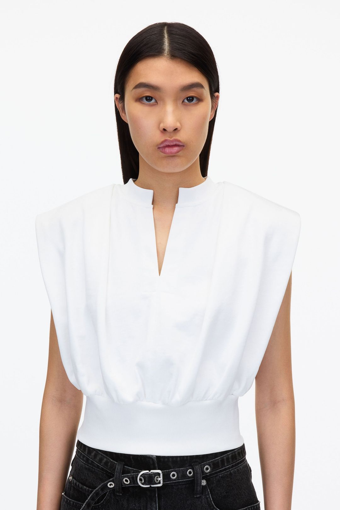 Sleeveless French Terry Top #12