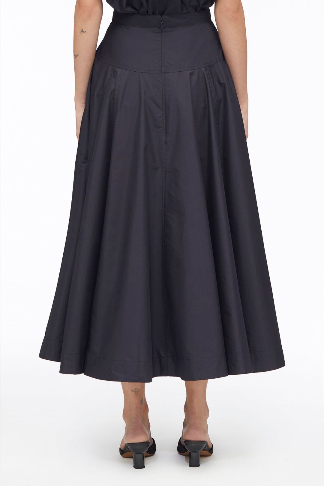 Poplin Midi Skirt #9