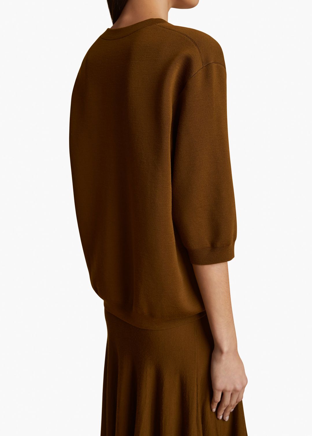 Tedi Cardigan in Dark Olive #6