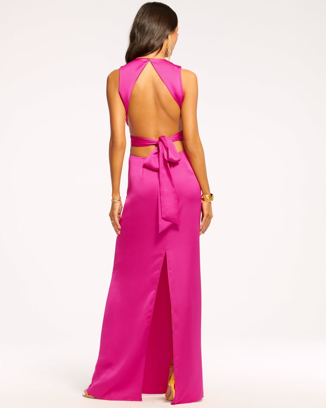 Milan Open Back Gown #13