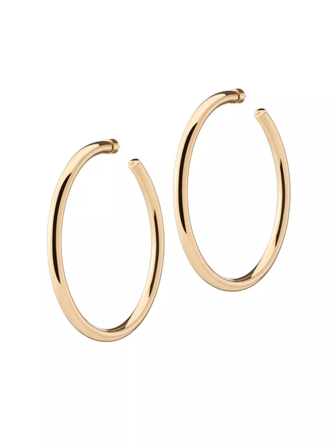Samira 10K-Gold-Plated Hoop Earrings