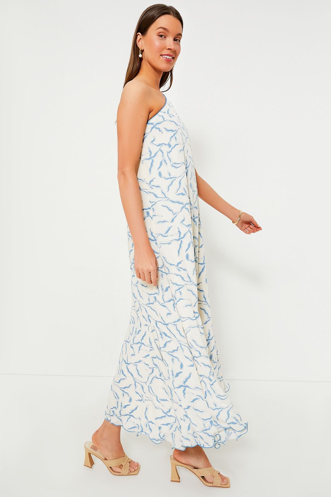 Cream & Blue Seaside Sabine Dress #3
