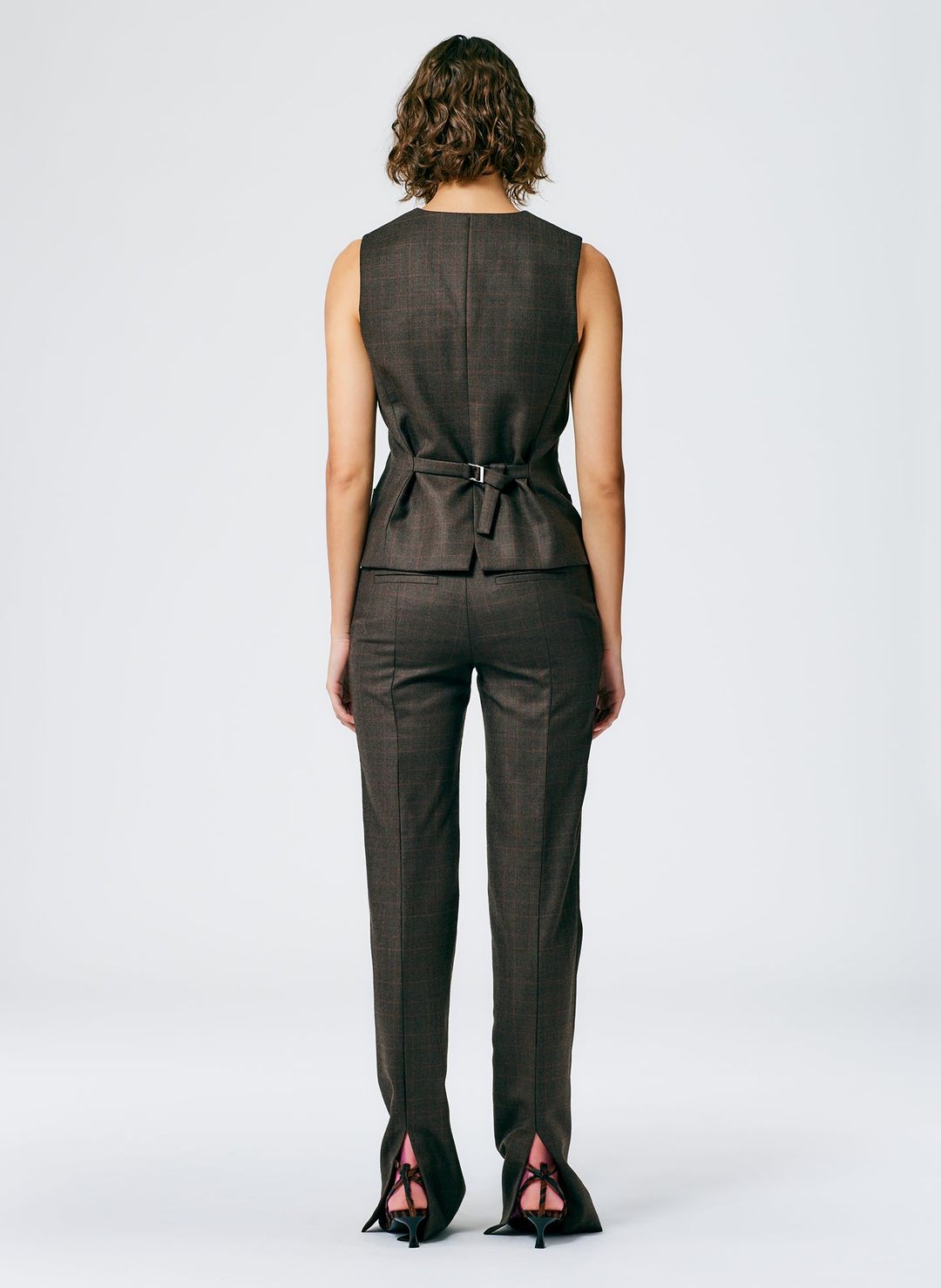 Reed Suiting Wool Vest #5