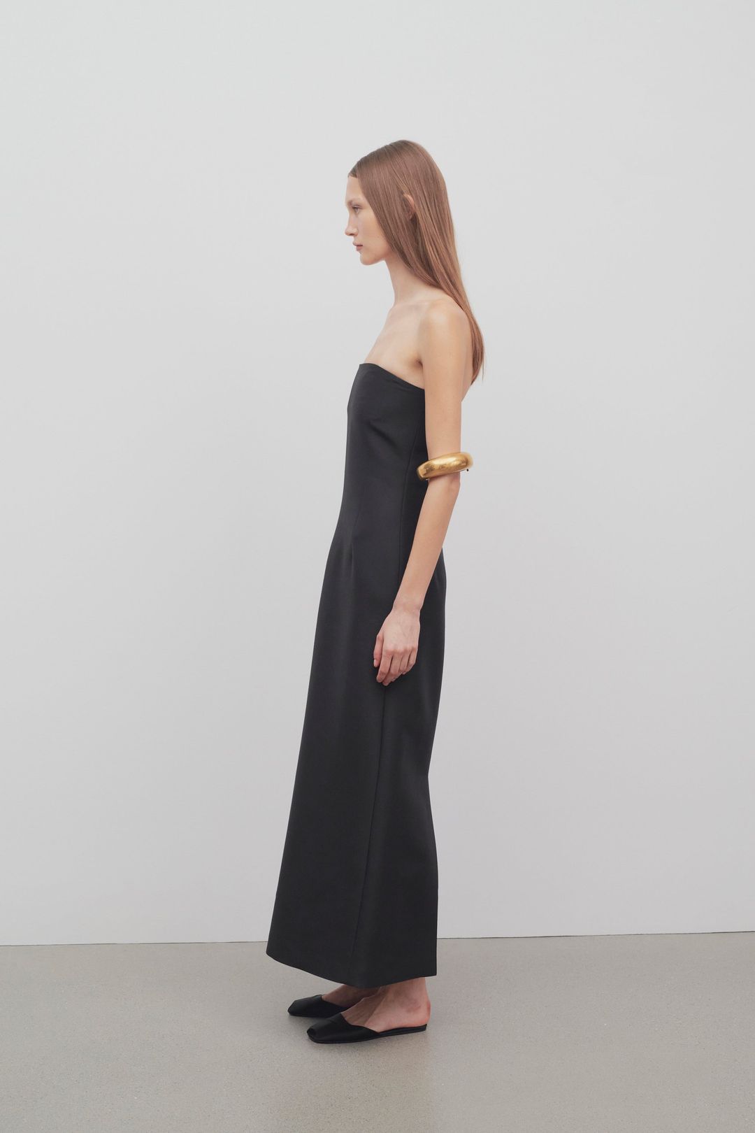 Ward Dress in Virgin Wool and Silk #4
