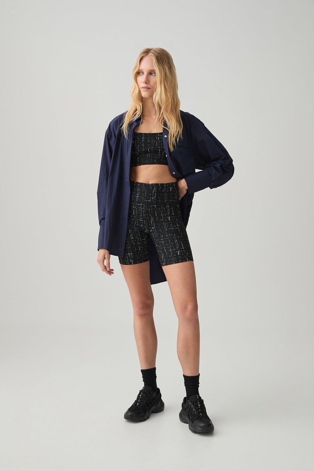 Side Split Spray Shirt 427 #4