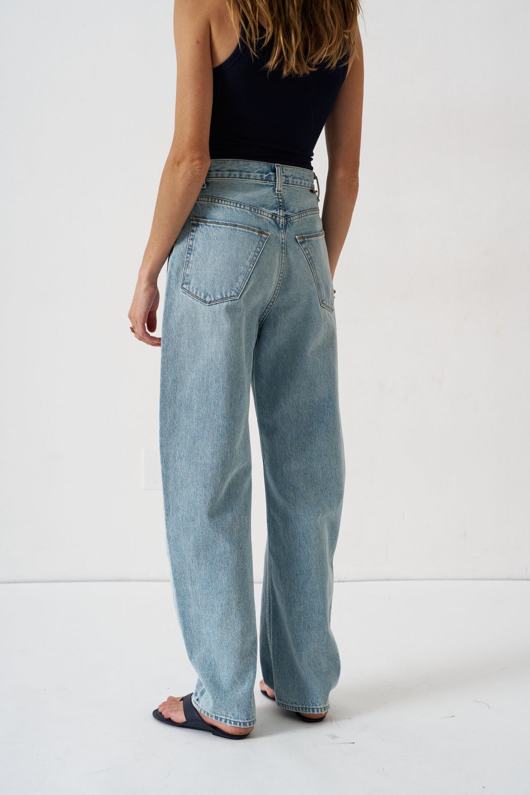 The Fan Jean in Light Stone #7