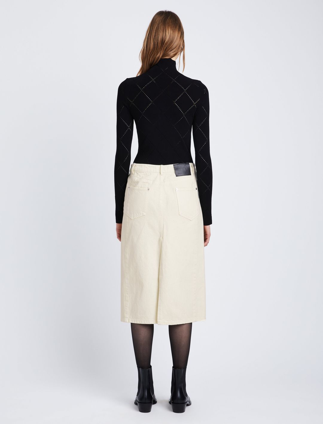 Sloan Denim Skirt #4