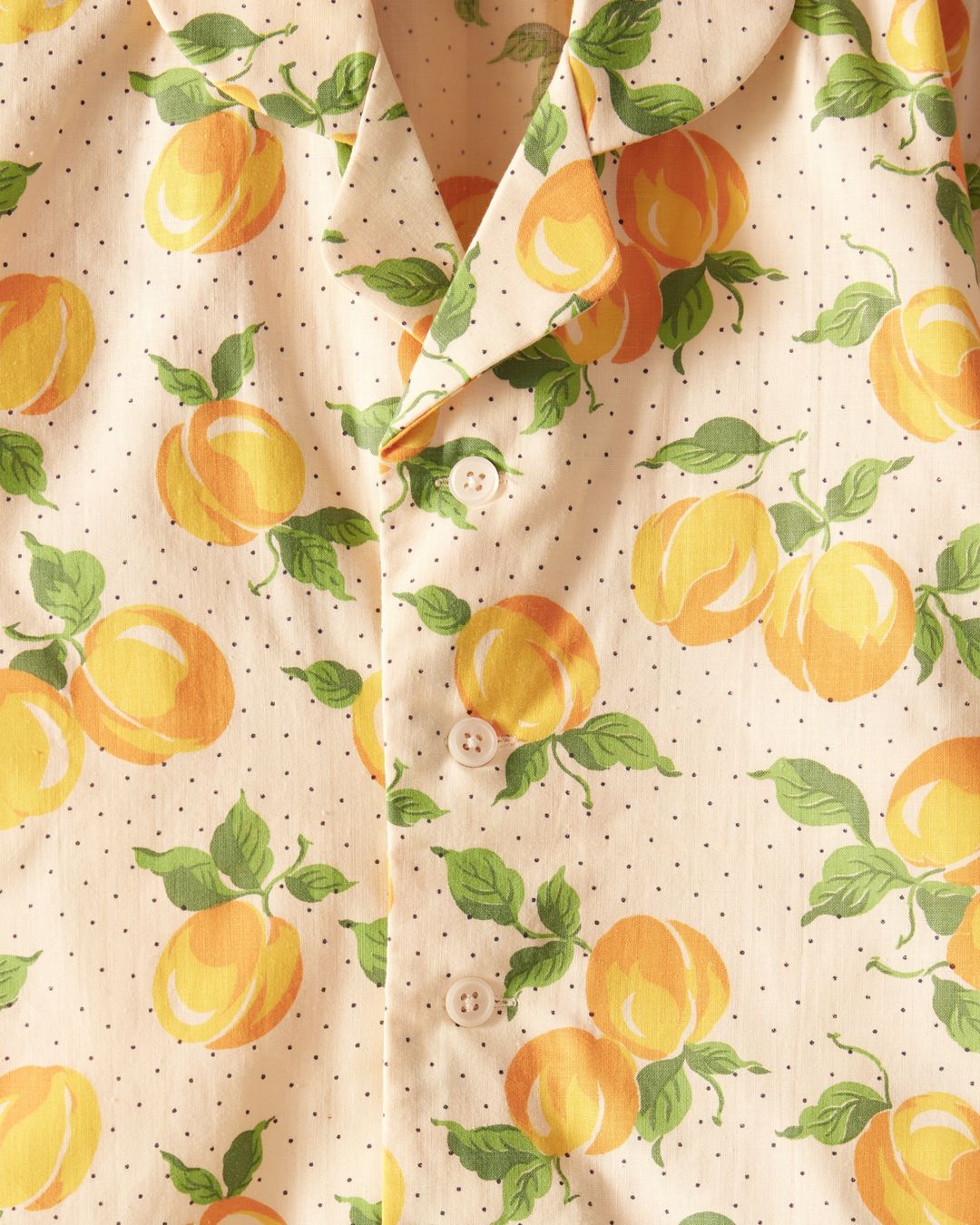 Lemon Polka Dot Kid's Shirt