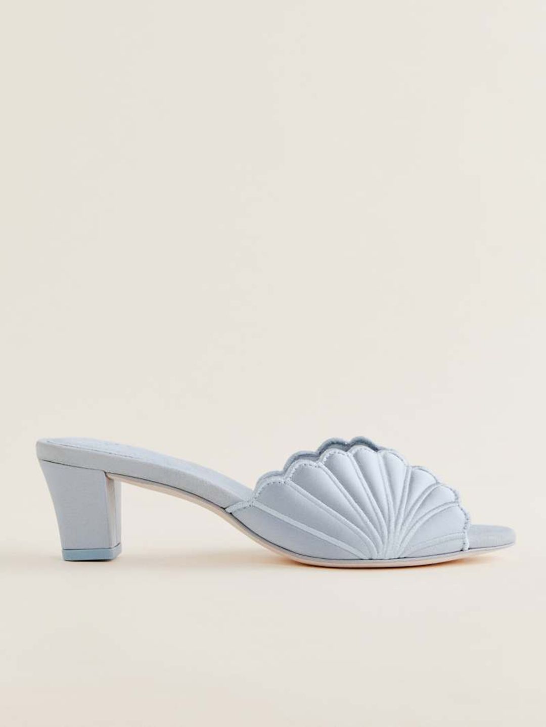 Waldena Block Heeled Mule