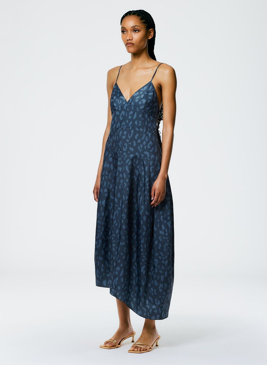 Recycled Sporty Nylon Cheetah Cami Dress #3